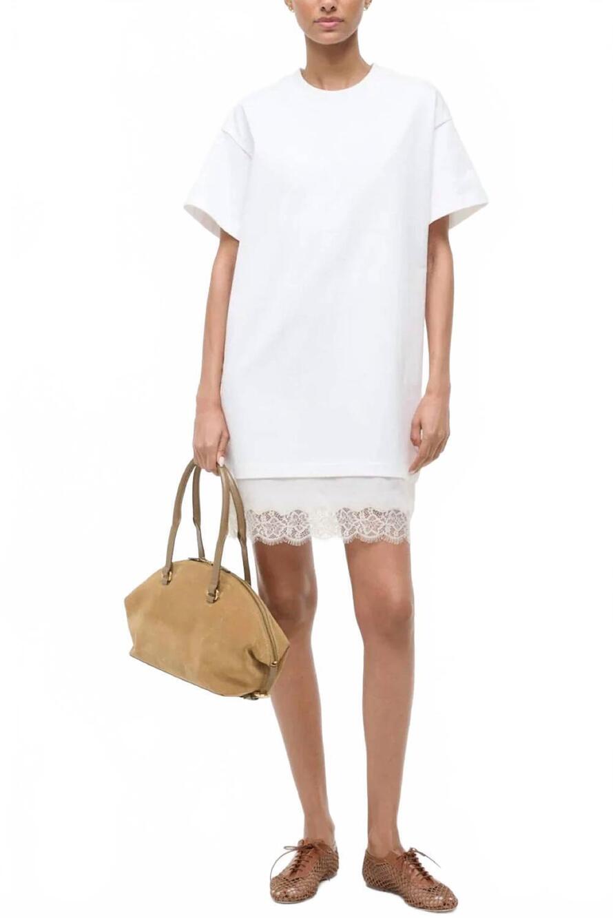 NEW STAUD grier dress in ivory